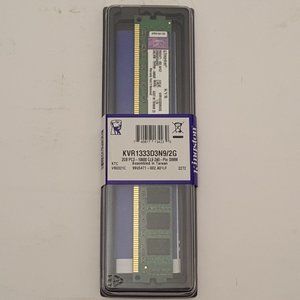 KINGSTON 2GB | PC3-10600 | DDR3 | SDRAM | CL9 | 240-Pin | DIMM